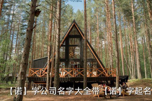 【諾】字公司名字大全帶【諾】字起名