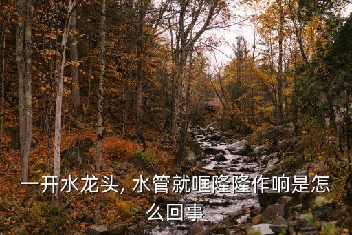 水管鳴叫解決方法,水管響聲消除方法