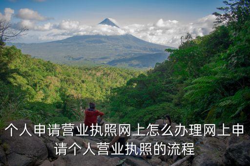 個人申請營業(yè)執(zhí)照網(wǎng)上怎么辦理網(wǎng)上申請個人營業(yè)執(zhí)照的流程