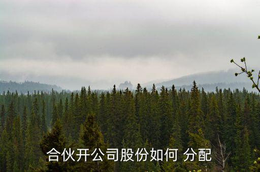 合伙人股權分配,口腔診所合伙人股權分配