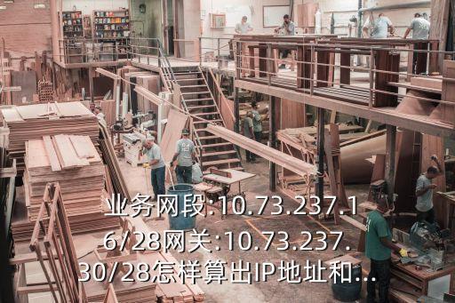  業(yè)務網(wǎng)段:10.73.237.16/28網(wǎng)關:10.73.237.30/28怎樣算出IP地址和...