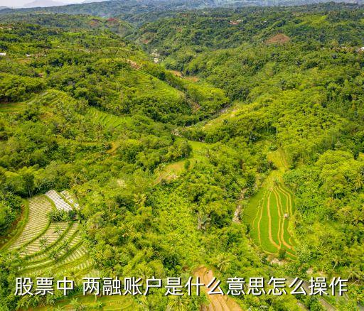 股票中 兩融賬戶是什么意思怎么操作