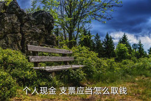 個人支票