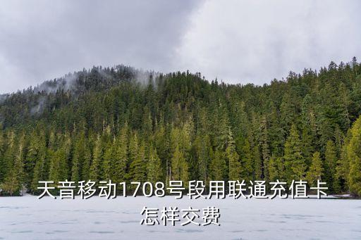 天音移動是什么卡,全國天音移動是什么卡