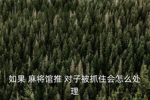 麻將推對子
