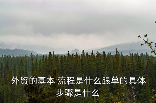 外貿(mào)的流程,新手做外貿(mào)怎么入門