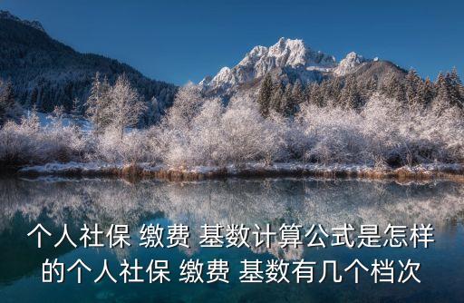 個(gè)人平均繳費(fèi)基數(shù),如何知道個(gè)人平均繳費(fèi)基數(shù)