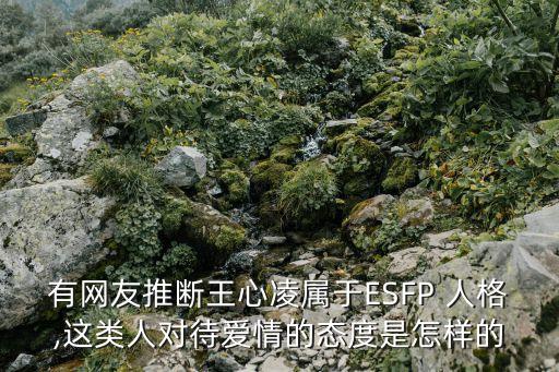 有網(wǎng)友推斷王心凌屬于ESFP 人格,這類人對(duì)待愛情的態(tài)度是怎樣的