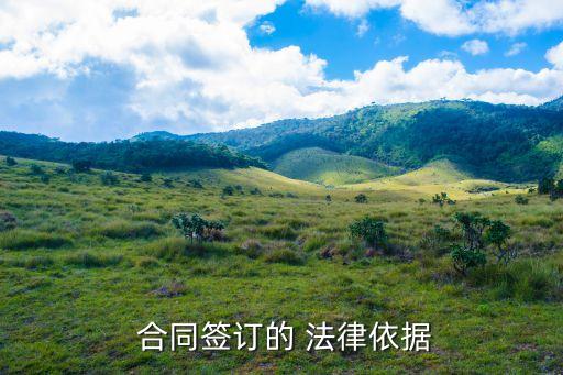 商務合同準則是什么法律