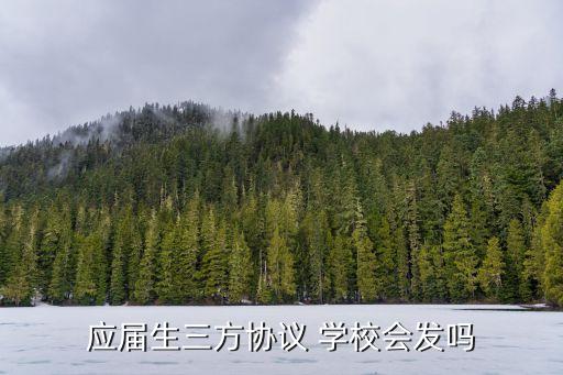 就業(yè)協(xié)議書是學(xué)校發(fā)嗎,應(yīng)屆生簽了三方協(xié)議可以毀約嗎