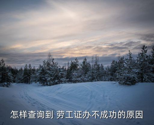 勞工證