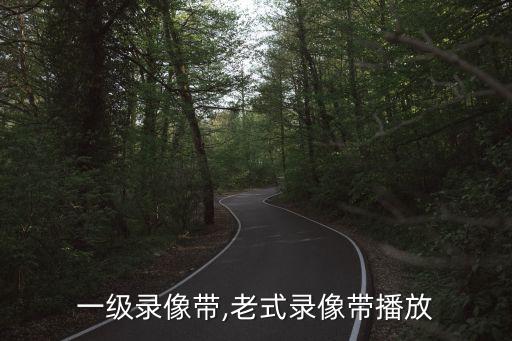 黃色一級錄像帶,老式錄像帶播放