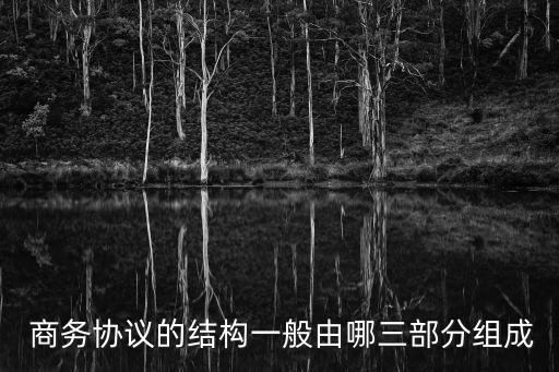  商務(wù)協(xié)議的結(jié)構(gòu)一般由哪三部分組成