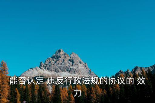 違反規(guī)章的合同效力,違反村民委員會(huì)組織法 合同效力