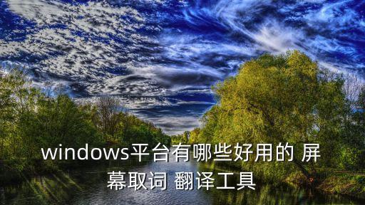 屏幕翻譯器,iOS永久免費屏幕翻譯器