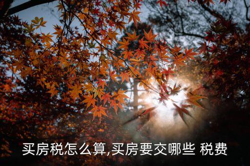 房子的稅費怎么算,直系親屬過戶房子的稅費怎么算