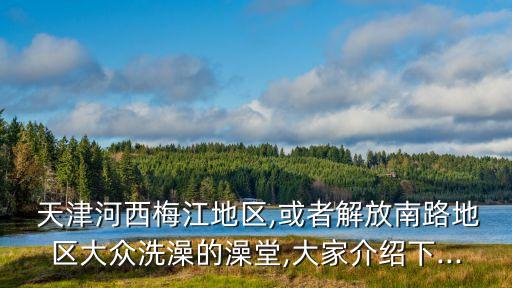 天津同志浴池,天津一號(hào)橋公廁