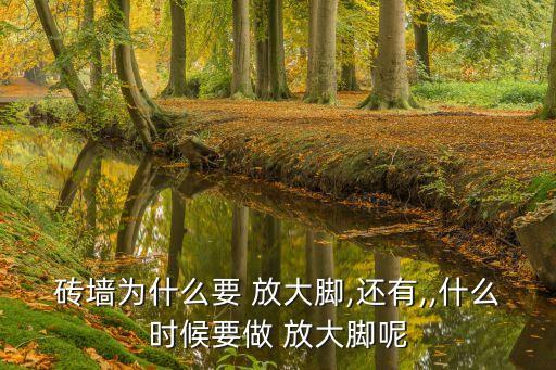 放大腳