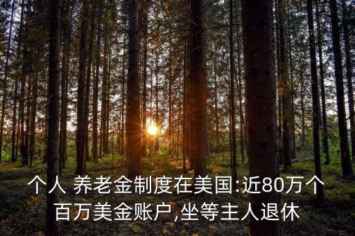 美國養(yǎng)老