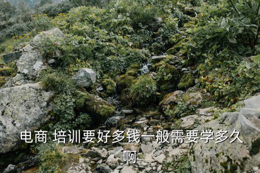 電商培訓學費,電商直播培訓學校學費多少