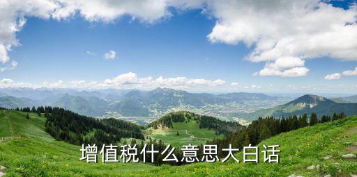 增值稅是什么意思,企業(yè)所得稅是什么意思