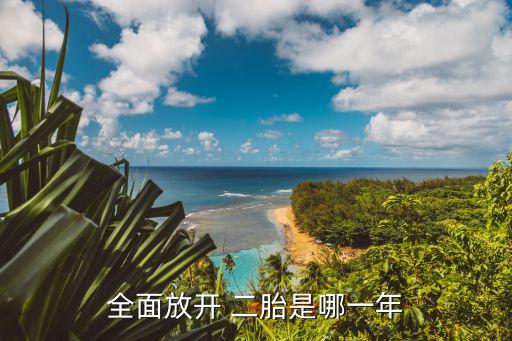 二胎政策什么時候開放的,三胎政策什么時候開始實行的