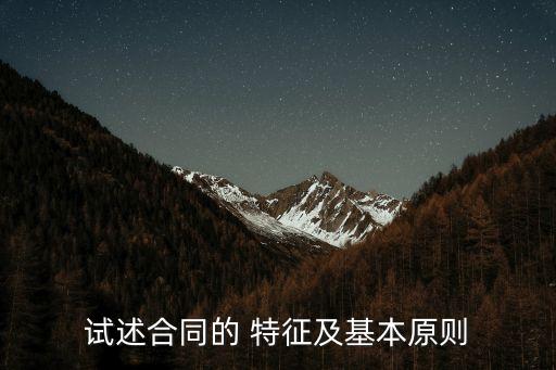 談?wù)労贤ǖ母拍詈吞卣?合同法風(fēng)險(xiǎn)負(fù)擔(dān)的概念和特征