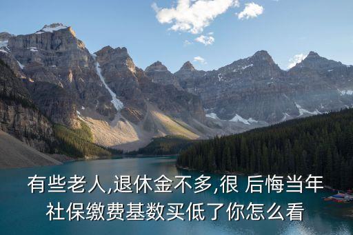 我好后悔交了養(yǎng)老保險,復(fù)利3.5%的保險值得買嗎