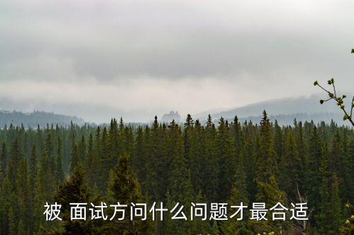 被面試