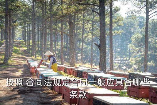 合同法相關(guān)內(nèi)容有哪些