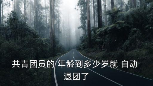自動(dòng)退團(tuán)年齡,多少歲自動(dòng)退團(tuán)年齡