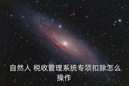 自然人稅收