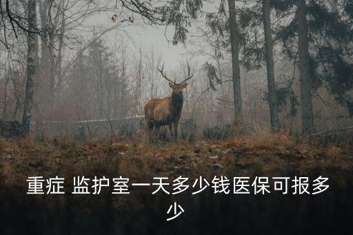 重癥監(jiān)護室費用,icu重癥監(jiān)護室費用