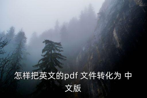 文件翻譯成中文,pdf整篇自動翻譯免費