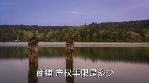  商鋪 產(chǎn)權(quán)年限是多少