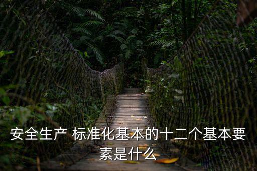 安全標準化