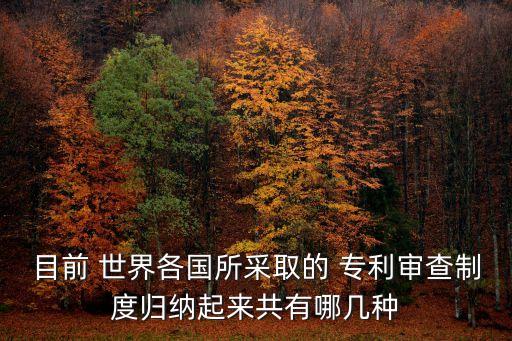 世界專利,為什么不能取得世界專利