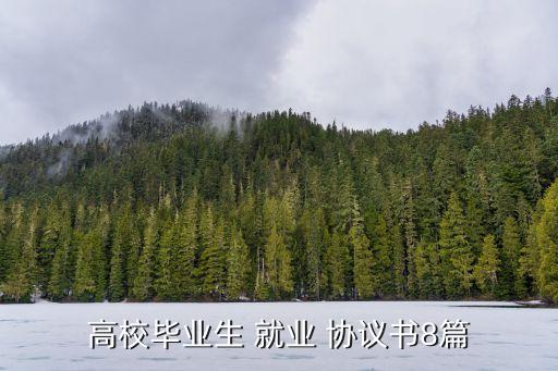 就業(yè)協(xié)議書封面圖片模板,高校畢業(yè)生就業(yè)協(xié)議書模板