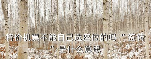 簽轉(zhuǎn)