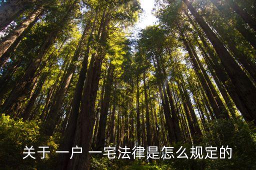 一戶一宅政策細(xì)則,土地管理法一戶一宅政策細(xì)則
