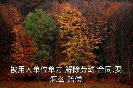 解除勞務(wù)合同可以要求哪些賠償,勞務(wù)合同的要求有哪些