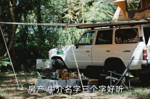  房產(chǎn) 中介名字三個字好聽