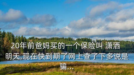 瀟灑明天