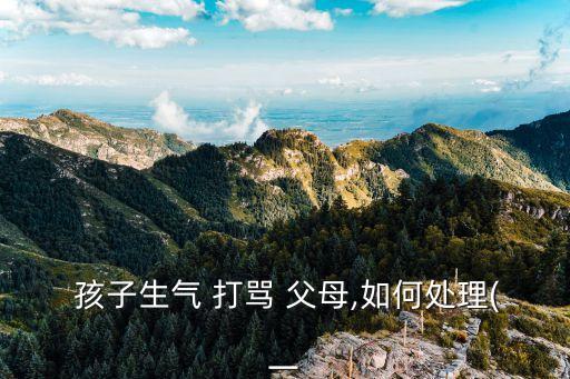 孩子打罵父母怎么辦,叛逆期孩子改造學(xué)校