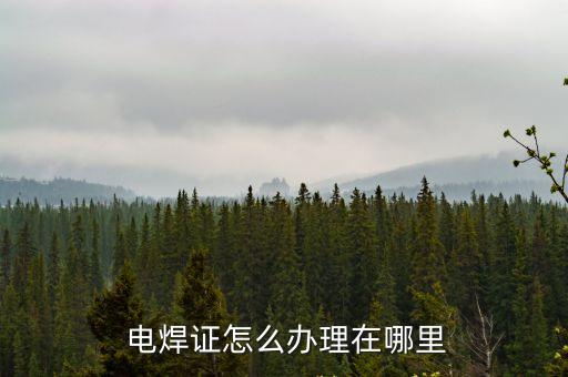 電焊證
