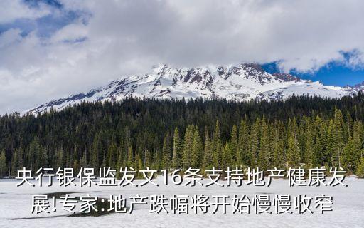 樓市金融十六條出臺(tái)政策是什么