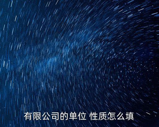 企業(yè)性質(zhì)怎么填寫(xiě),怎么查自己公司的單位性質(zhì)