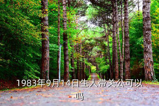 1983年9月14日生人帶關公可以嗎