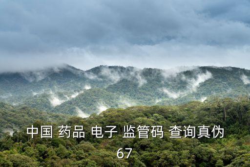 中國 藥品 電子 監(jiān)管碼 查詢真?zhèn)?7