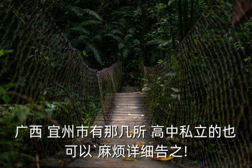 宜州山谷高中